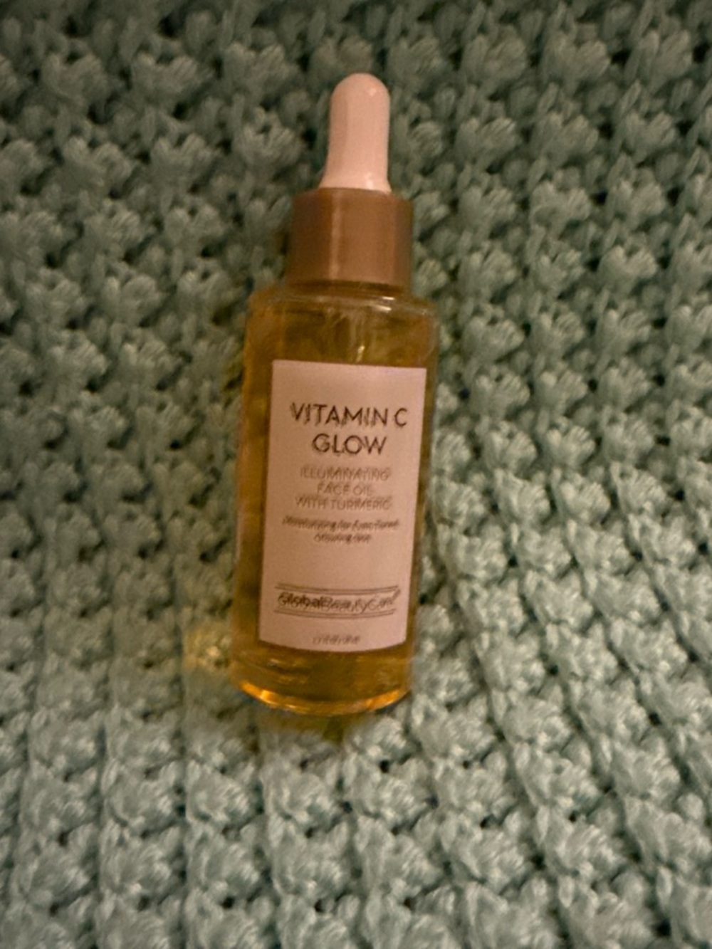 Vitamin C Glow Illuminating Face Oil with Turmeric — Yellow
